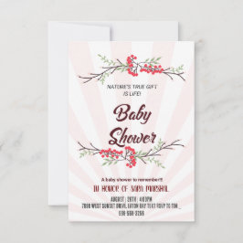 Vieren van de komst van uw kleine wonder! kaart