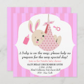 Vieren van de komst van uw kleine wonder! kaart (Voorkant / Achterkant)