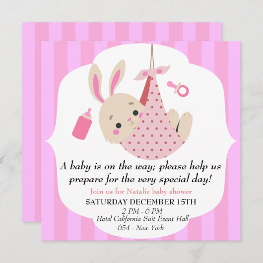 Vieren van de komst van uw kleine wonder! kaart (Voorkant / Achterkant)