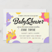 Vieren van de komst van uw kleine wonder! kaart (Voorkant)