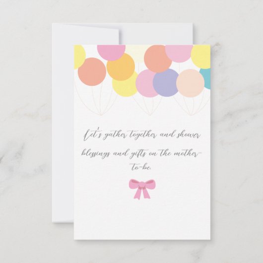 Vieren van de komst van uw kleine wonder! kaart (Achterkant)