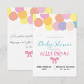 Vieren van de komst van uw kleine wonder! kaart (Voorkant / Achterkant)