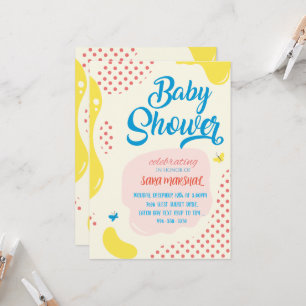 Vieren van de komst van uw kleine wonder! kaart