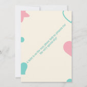 Vieren van de komst van uw kleine wonder! kaart (Achterkant)