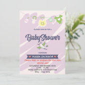 Vieren van de komst van uw kleine wonder! kaart (Staand voorkant)