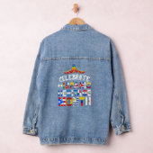 VIEREN VAN DE VLAGGEN VAN DE MAAND VAN HET SPAANSE DENIM JACKET (Hangar)