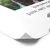 Vieren van het leven bloemenéén foto poster (Hoek)