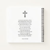 Vieren van het leven Foto Begrafenis Gastenboek Notitieboek (Achterkant)