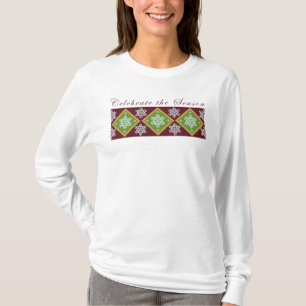 Vieren van het seizoen lange mouw t-shirt