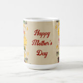 Vieren van Moederdag 2024 met Bright Floral Koffiemok (Center)
