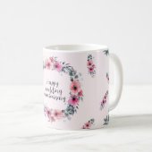 Vieren van ons liefdesverhaal vandaag en elke dag koffiemok (Voorkant rechts)