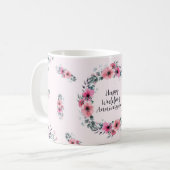 Vieren van ons liefdesverhaal vandaag en elke dag koffiemok (Voorkant links)