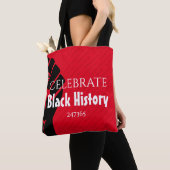 VIEREN ZWARTE GESCHIEDENIS 247365 Gepersonaliseerd Tote Bag (Dichtbij)
