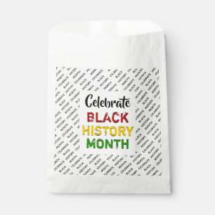 Vieren Zwarte Geschiedenis Maand Feest Bedankzakje