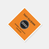 Vierentwintig jaar oud vakbondspapier servet (Hoek)