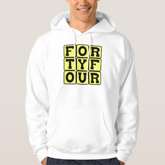 Vierenveertig, Nummer 44 Hoodie (Voorkant)