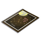 Vierge 23 août au 23 septembre Notizheft Notitieboek (Linkerzijde)