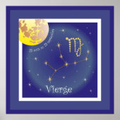Vierge 23 août au 23 septembre Poster (Voorkant)