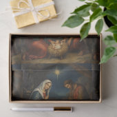 VIerge Maria en Jezus Decoupage Tissuepapier (Geschenk)