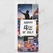 #VierHappy4thOfJulyFlatCard (Achterkant)
