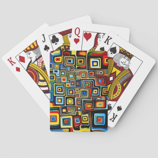 Vierhoeken Pokerkaarten (Achterkant)