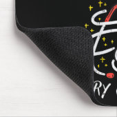 Vierige kerstzuster Xmas Scrub Top Women Stethos Muismat (Hoek)