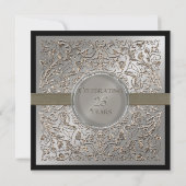 Viering 25 jaar, 25e Jubileum uitnodiging (Achterkant)