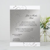 Viering 25 jaar, 25e Jubileum uitnodiging (Staand voorkant)