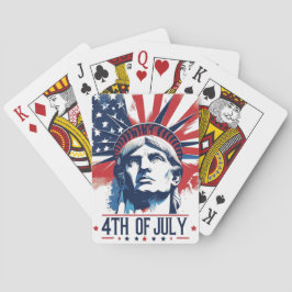 viering 4 juli pokerkaarten