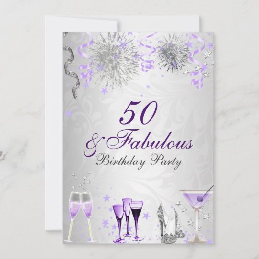 Viering 50 en uitnodiging tot feestdag (Voorkant)