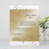 Viering 50 jaar, 50e Jubileum uitnodiging (Staand voorkant)