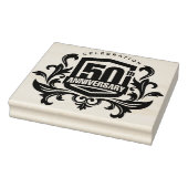 Viering 50e Jubileum Rubberstempel (Stempel)