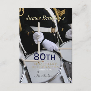 Viering 80ste verjaardag van de Royal British Band Kaart