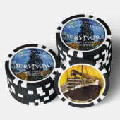 Viering Afstudeerklas Pensioen 2024 Cruiseschip Poker Chips (Opstapeling)