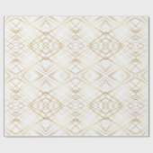 Viering | Art Deco Geometrie Cadeaupapier (Vlak)