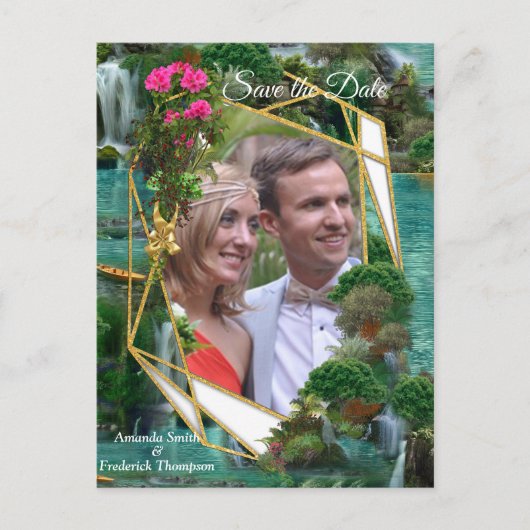 Viering bij het Magische Fantassmeer Aankondigingskaart (Voorkant)