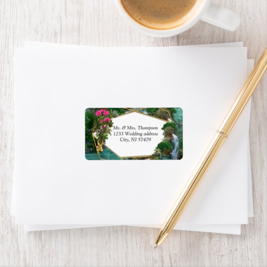 Viering bij het Magische Fantassmeer Etiket (Insitu)