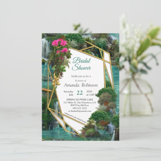 Viering bij het Magische Fantassmeer Kaart (Staand voorkant)