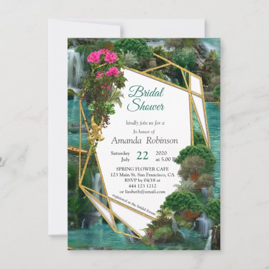 Viering bij het Magische Fantassmeer Kaart (Voorkant)