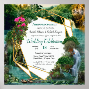 Viering bij het Magische Fantassmeer Poster