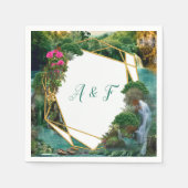 Viering bij het Magische Fantassmeer Servet (Voorkant)