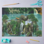 Viering bij het Magische Fantassmeer Tissuepapier (Craft)