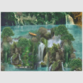 Viering bij het Magische Fantassmeer Tissuepapier (Voorkant)