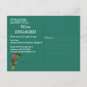 Viering bij het Magische Fantassmeer Uitnodiging Briefkaart (Achterkant)