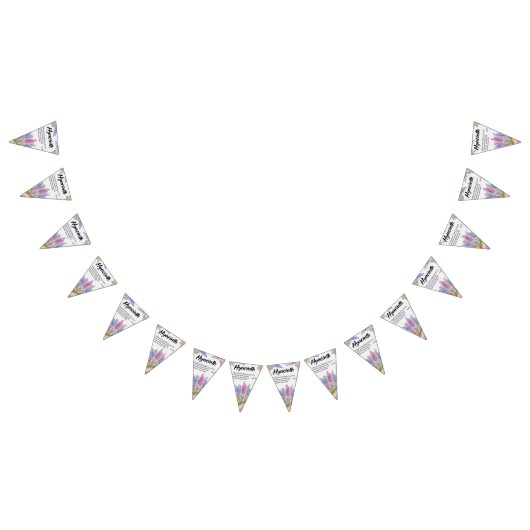  viering Bunting Banner Flags met (Alle)