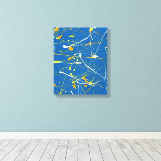 Viering Canvas Afdruk (Insitu (Houten vloer))