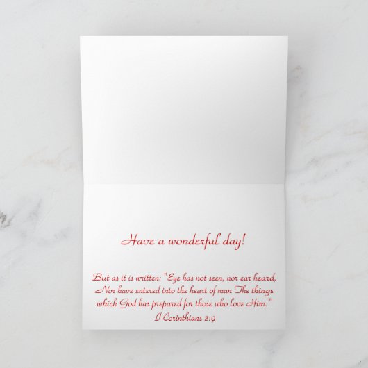 Viering! Feestdagen Kaart (Binnen)