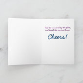 Viering Felicitaties Huwelijksverjaardag Kaart (Binnen)