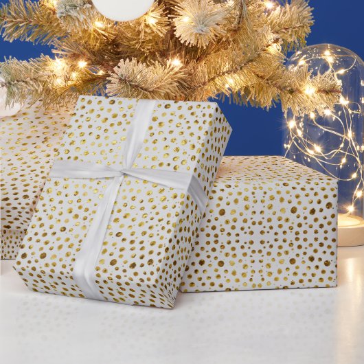 Viering | Gouden Druppels Cadeaupapier (Feestdagen)
