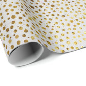 Viering | Gouden Druppels Cadeaupapier (Rol Hoek)
